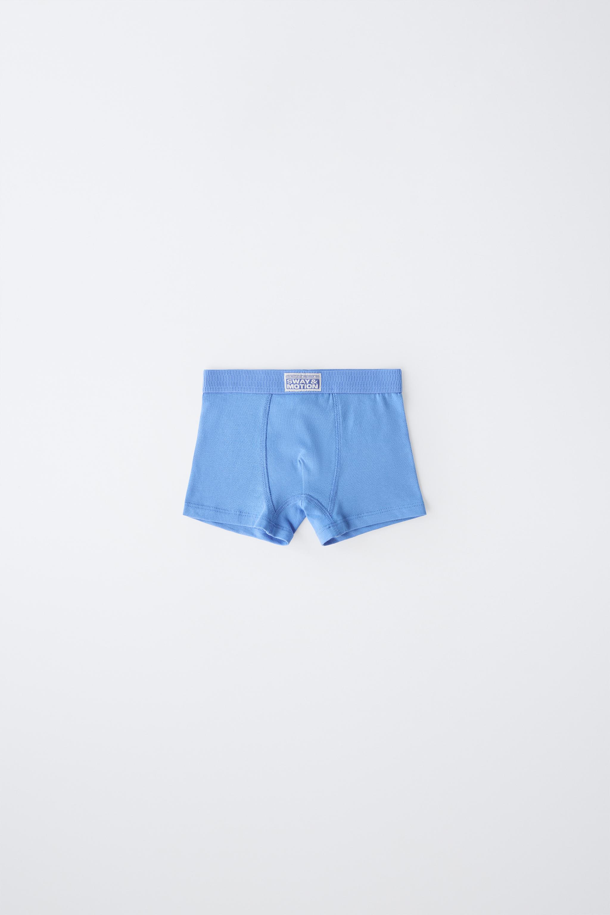 2-6 YEARS/ FIVE-PACK OF LABEL BOXERS